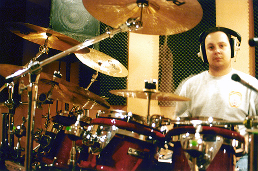 Audio Justice drummer Lee Haynes