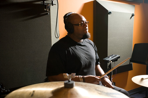 Audio Justice ‘House of Cards’ recording session, Koolworld Studios, July 2010